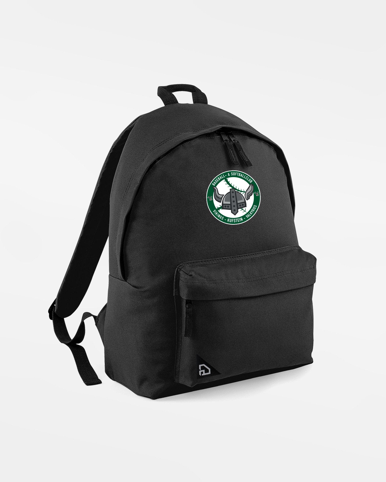 Diamond Pride Junior Basic Rucksack „Kufstein Vikings“, Crest, schwarz-DIAMOND PRIDE