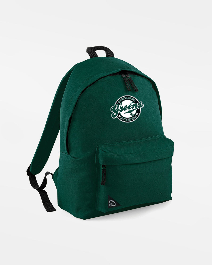 Diamond Pride Junior Basic Rucksack "Niederlamitz Greens", Crest, dunkelgrün-DIAMOND PRIDE