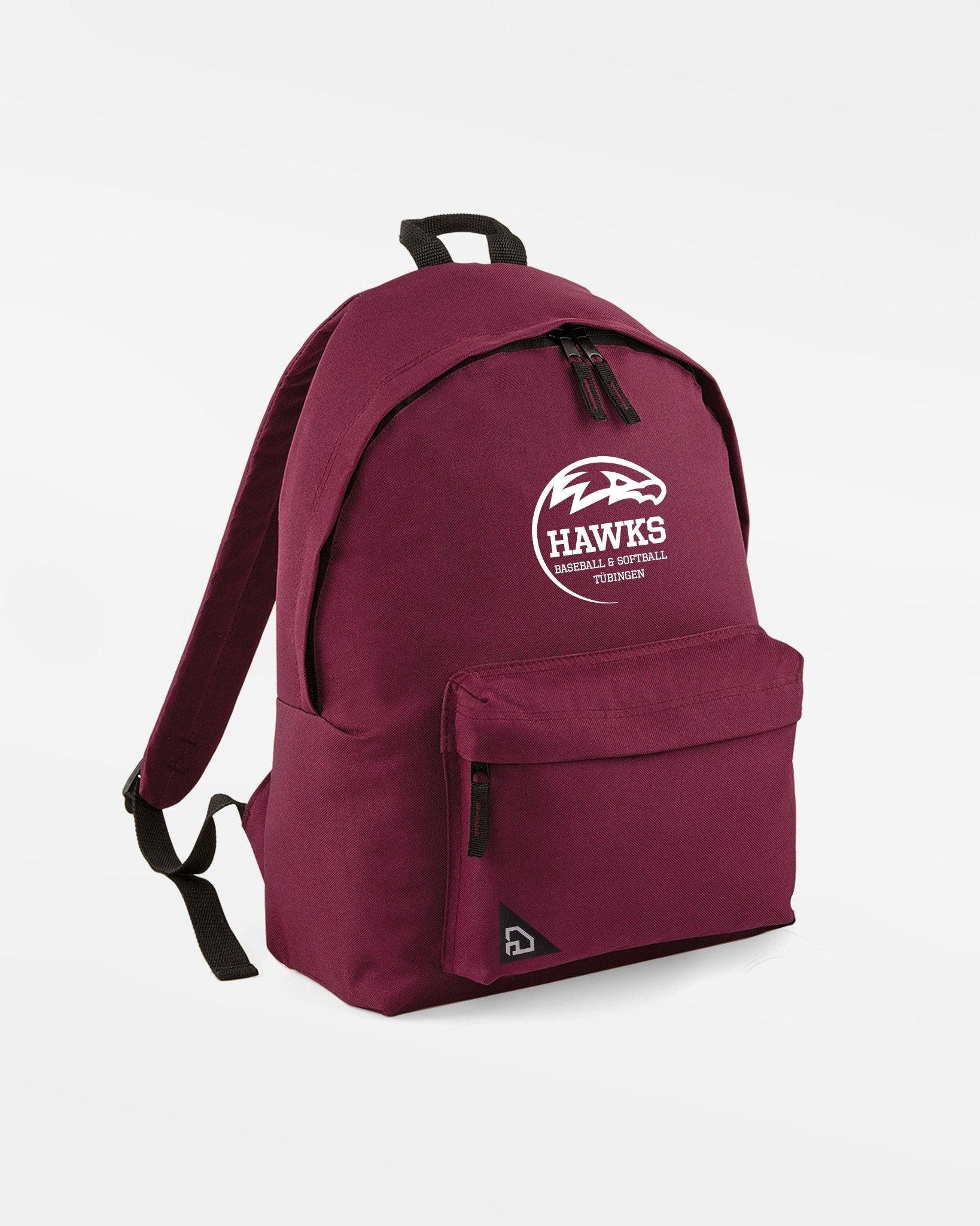 Diamond Pride Junior Basic Rucksack "Tübingen Hawks", Crest, maroon-rot-DIAMOND PRIDE