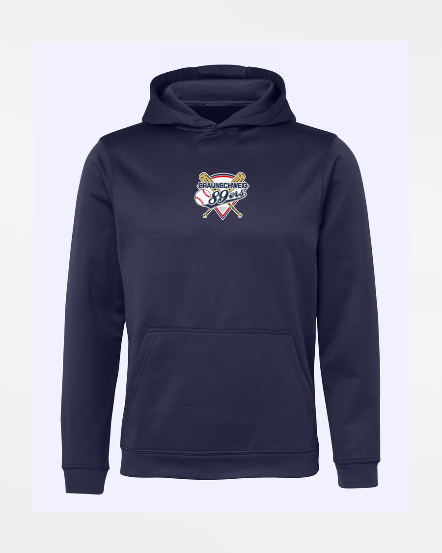 Diamond Pride Kids Basic Functional Hoodie "Braunschweig 89ers", Primary Logo, navy blau-DIAMOND PRIDE