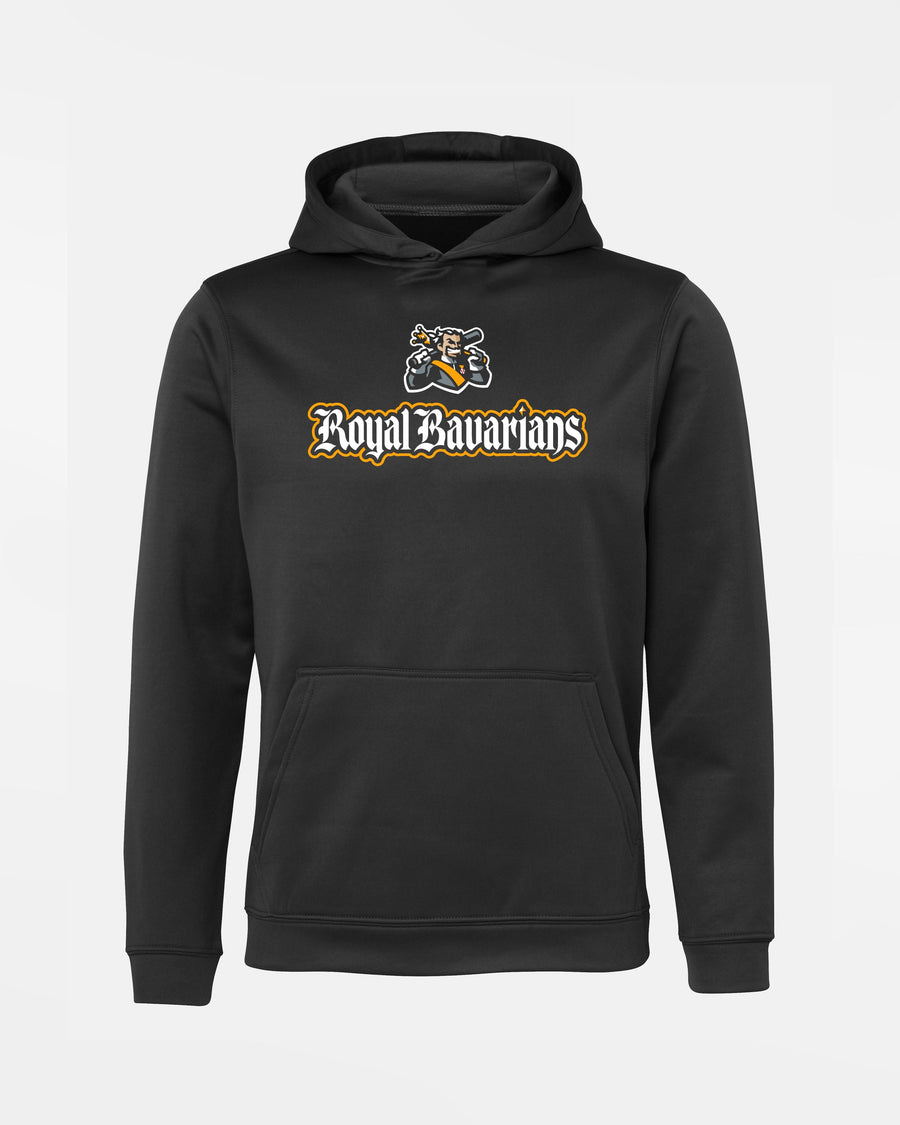 Diamond Pride Kids Basic Functional Hoodie "Füssen Royal Bavarians", King & Script RB, schwarz-DIAMOND PRIDE