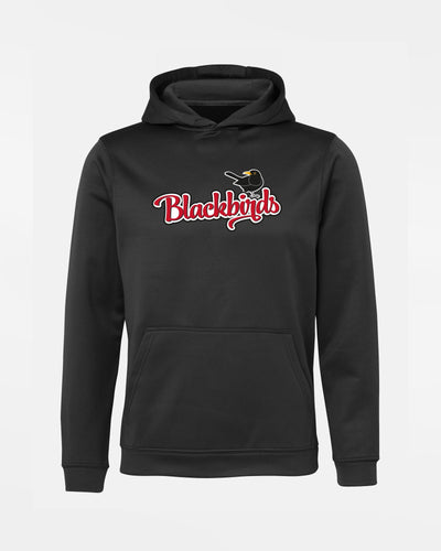 Diamond Pride Kids Basic Functional Hoodie "Wolfsburg Blackbirds", Bird, schwarz-DIAMOND PRIDE