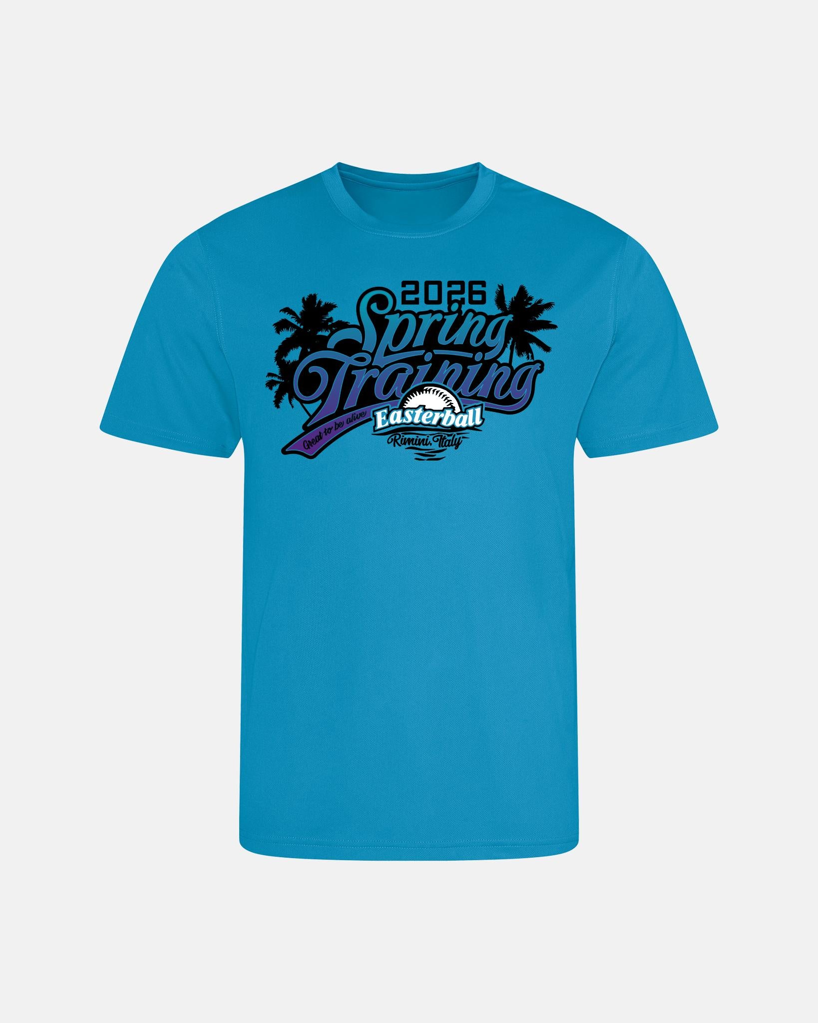 Diamond Pride Kids Basic Functional T-Shirt "Easterball 2026", saphir blau - SONDERPREIS-DIAMOND PRIDE