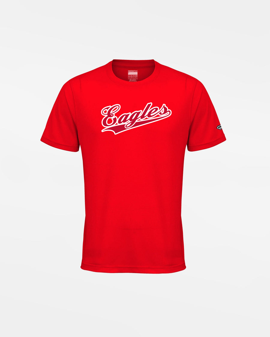 Diamond Pride Kids Basic Functional T-Shirt "Frankfurt Eagles", Eagles, rot-DIAMOND PRIDE