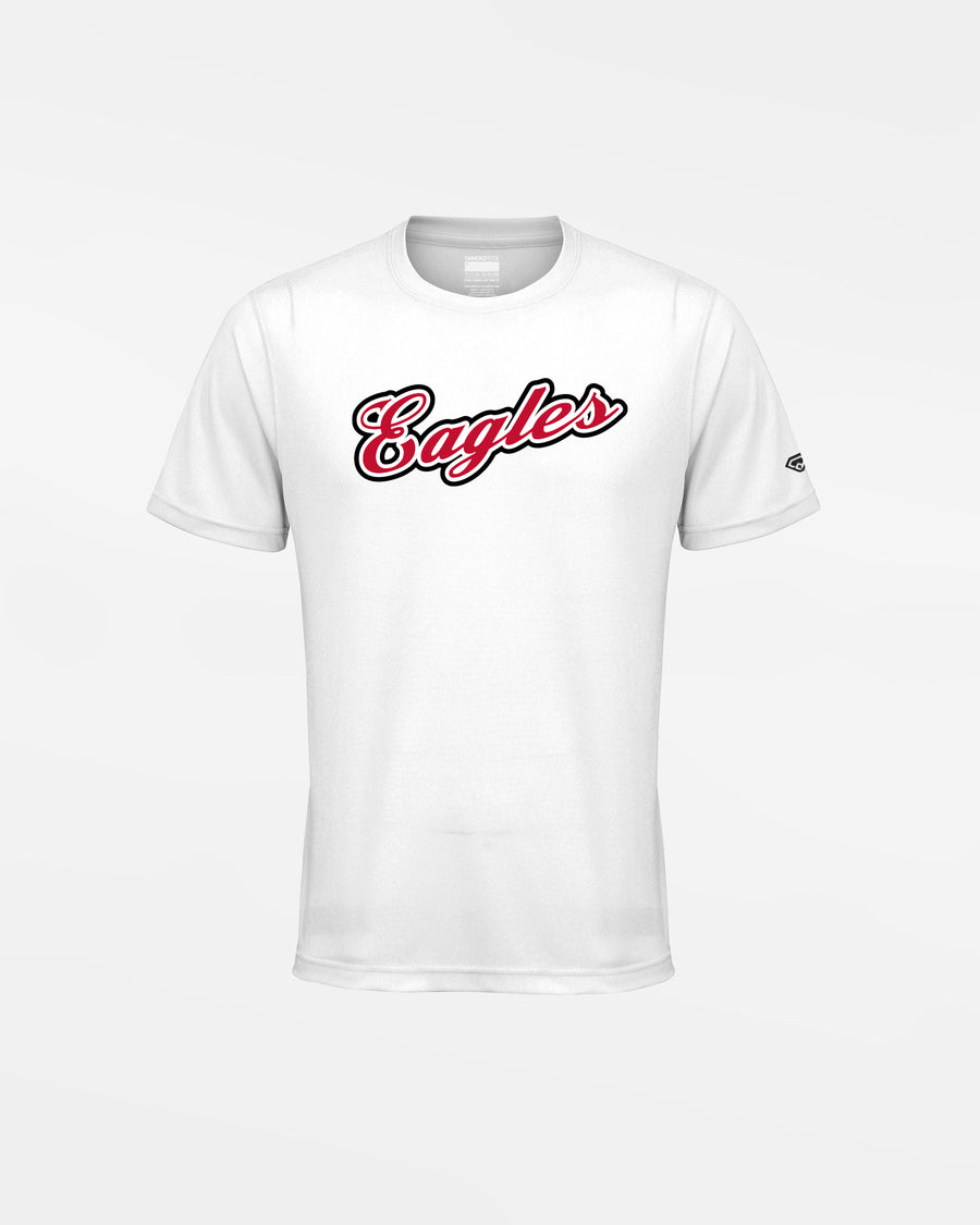 Diamond Pride Kids Basic Functional T-Shirt "Frankfurt Eagles", Eagles, weiss-DIAMOND PRIDE