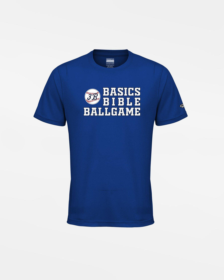 Diamond Pride Kids Basic Functional T-Shirt "Hülben 3B", Primary Logo, royal-blau-DIAMOND PRIDE
