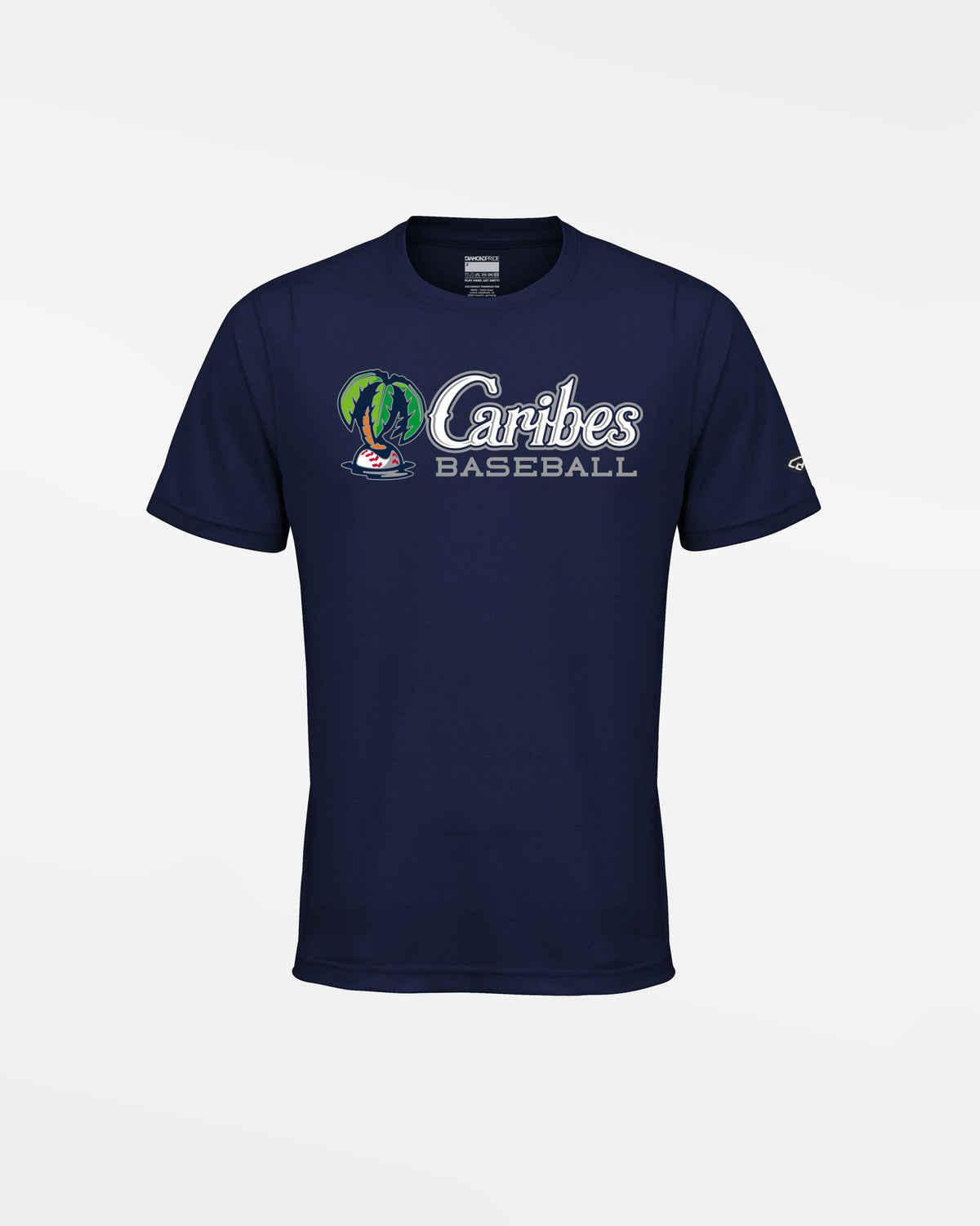 Diamond Pride Kids Basic Functional T-Shirt "Munich Caribes", Baseball, navy blau
