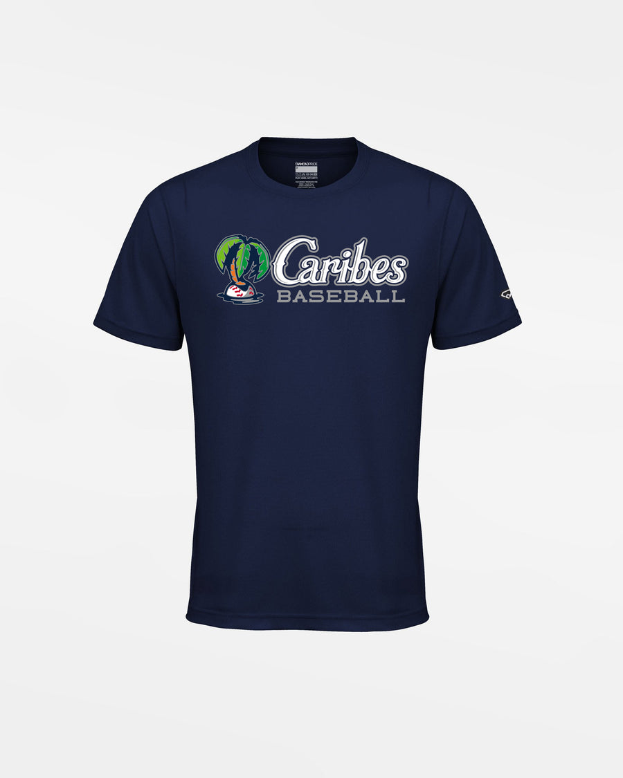 Diamond Pride Kids Basic Functional T-Shirt "Munich Caribes", Baseball, navy blau-DIAMOND PRIDE