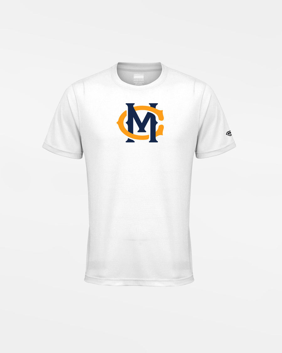 Diamond Pride Kids Basic Functional T-Shirt "Munich Caribes", MC, weiss-DIAMOND PRIDE