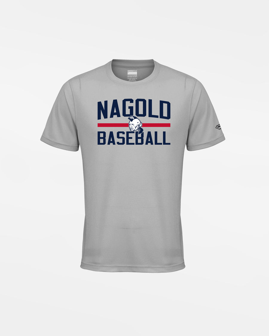 Diamond Pride Kids Basic Functional T-Shirt "Nagold Mohawks", Baseball, grau-DIAMOND PRIDE