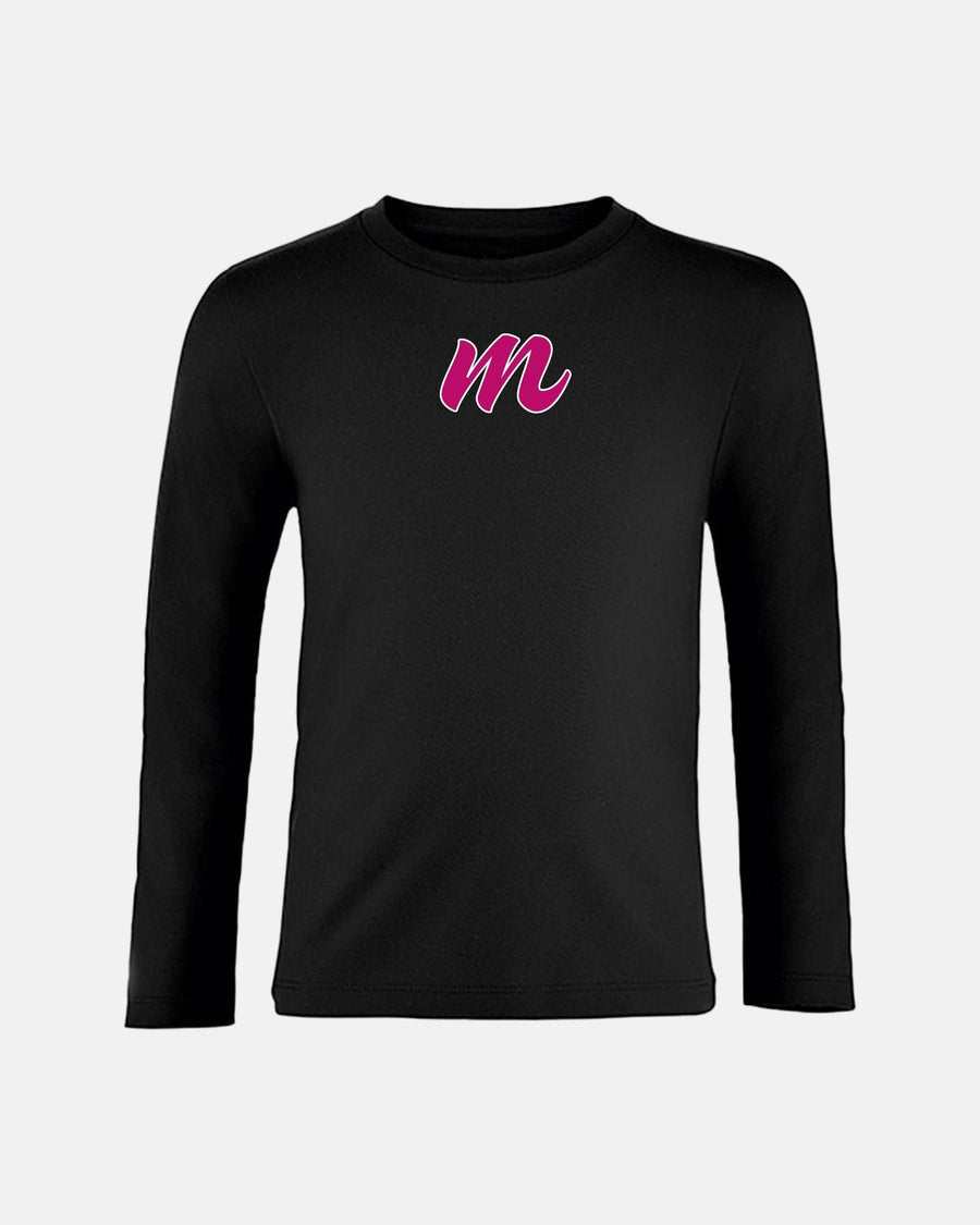 Diamond Pride Kids Longsleeve Shirt "Bonn Magentics", M, schwarz-DIAMOND PRIDE