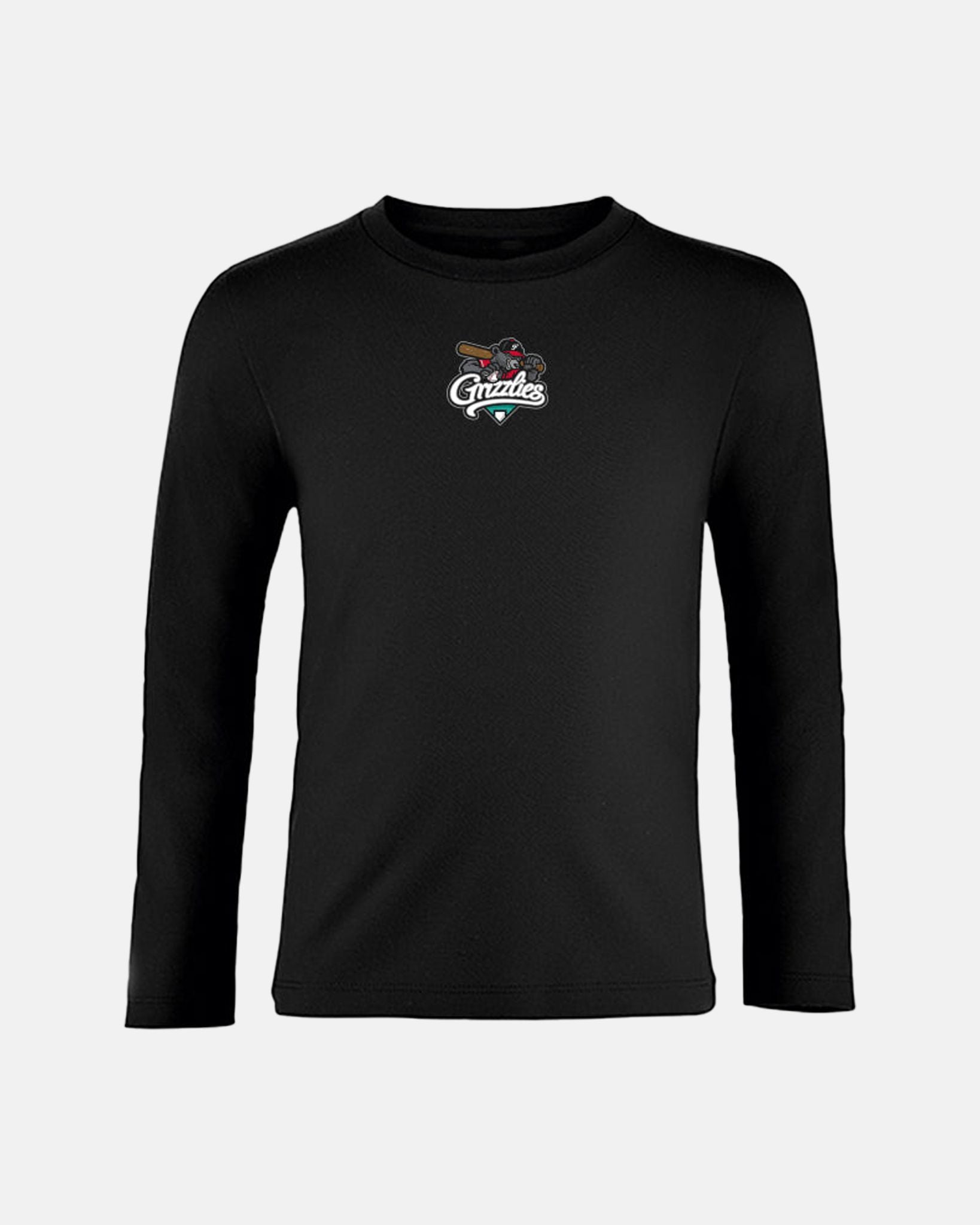 Diamond Pride Kids Longsleeve Shirt "Freising Grizzlies", Primary Logo, schwarz-DIAMOND PRIDE