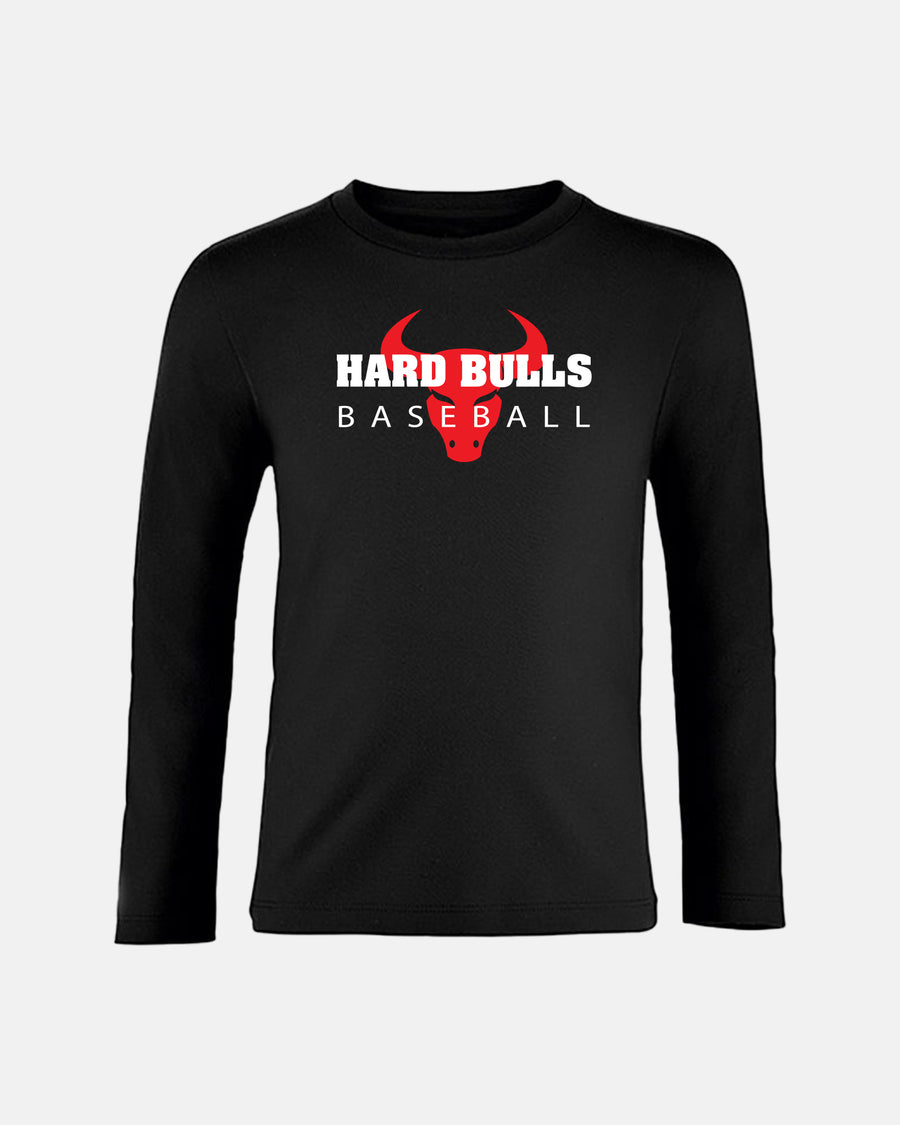 Diamond Pride Kids Longsleeve Shirt "Hard Bulls", Baseball, schwarz-DIAMOND PRIDE
