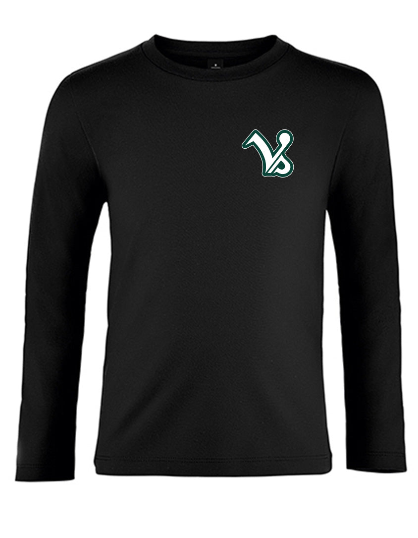Diamond Pride Kids Longsleeve Shirt "Kufstein Vikings", VS, schwarz-DIAMOND PRIDE