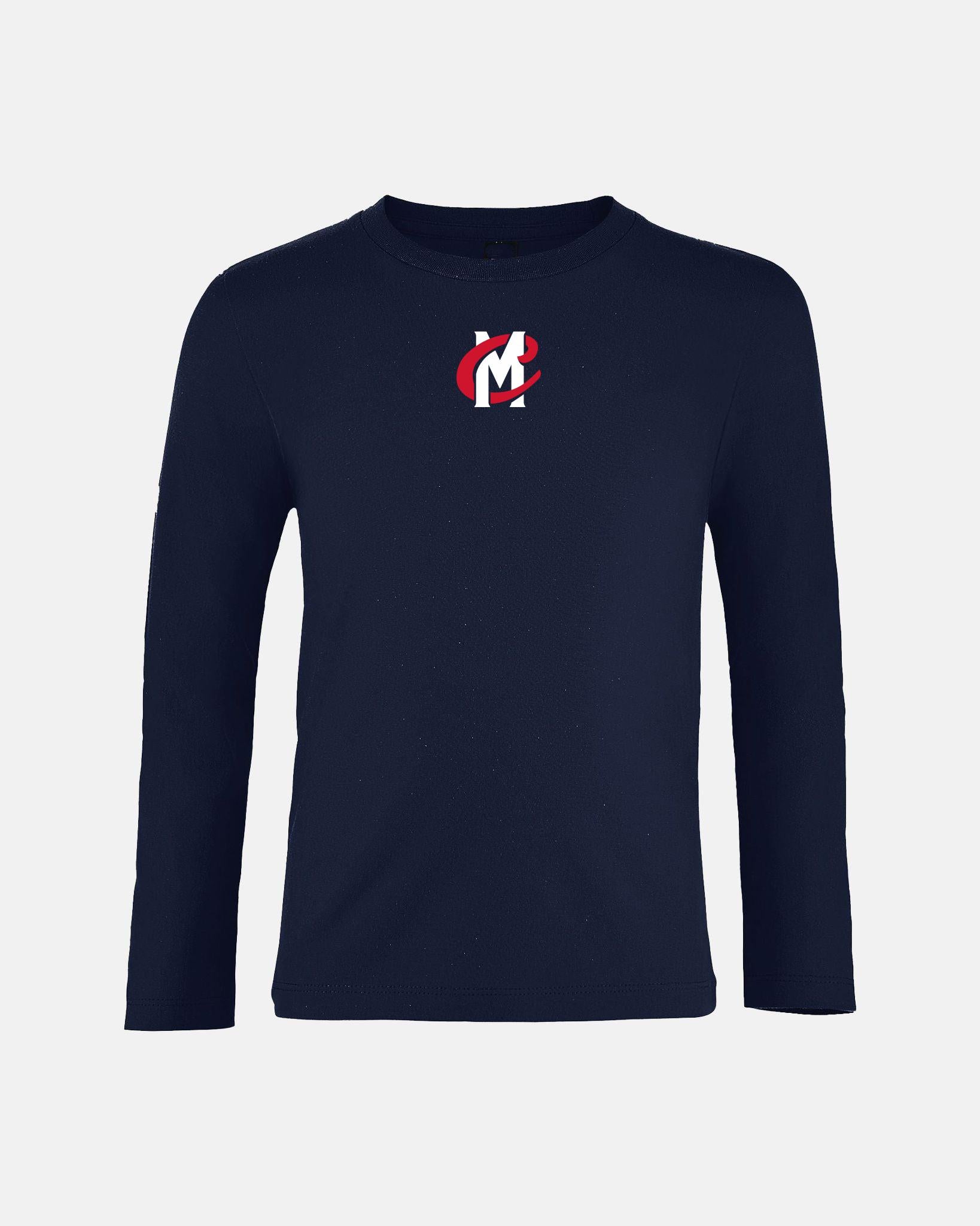 Diamond Pride Kids Longsleeve Shirt "Mühldorf Cubs", MC, navy blau-DIAMOND PRIDE