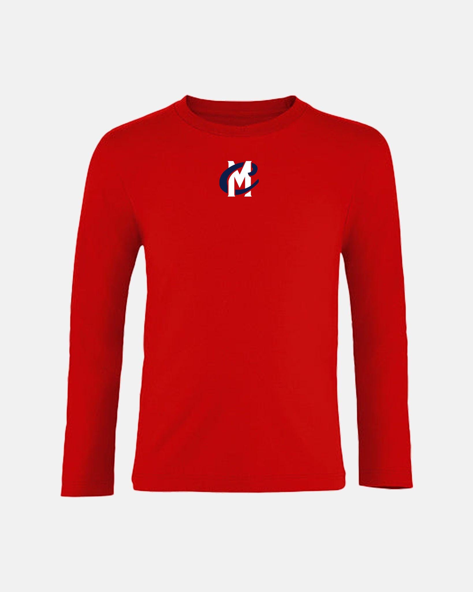 Diamond Pride Kids Longsleeve Shirt "Mühldorf Cubs", MC, rot-DIAMOND PRIDE