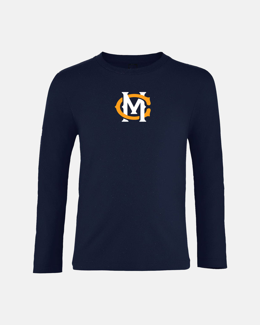 Diamond Pride Kids Longsleeve Shirt "Munich Caribes", MC, navy blau-DIAMOND PRIDE