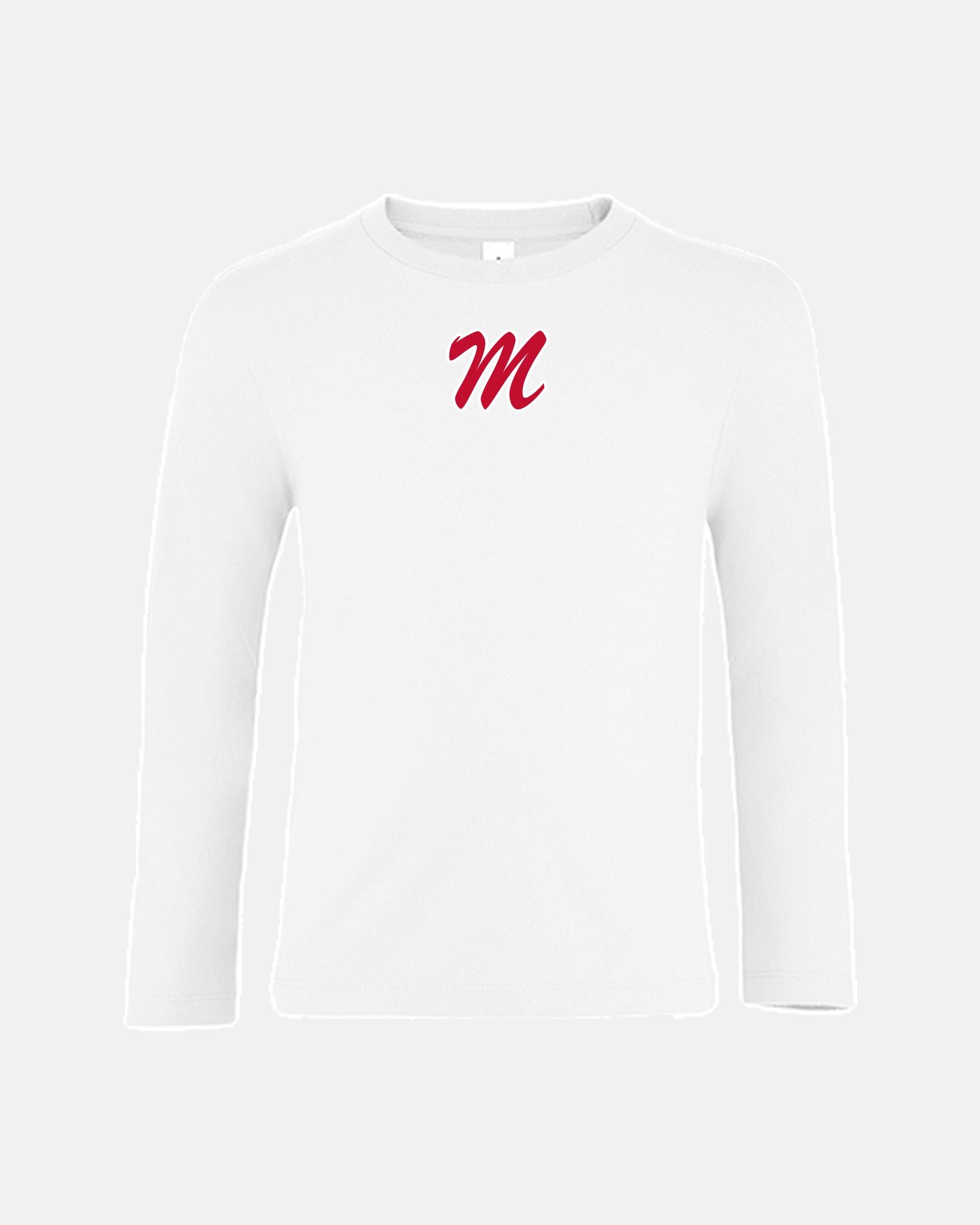 Diamond Pride Kids Longsleeve Shirt "Nagold Mohawks", M, weiss-DIAMOND PRIDE