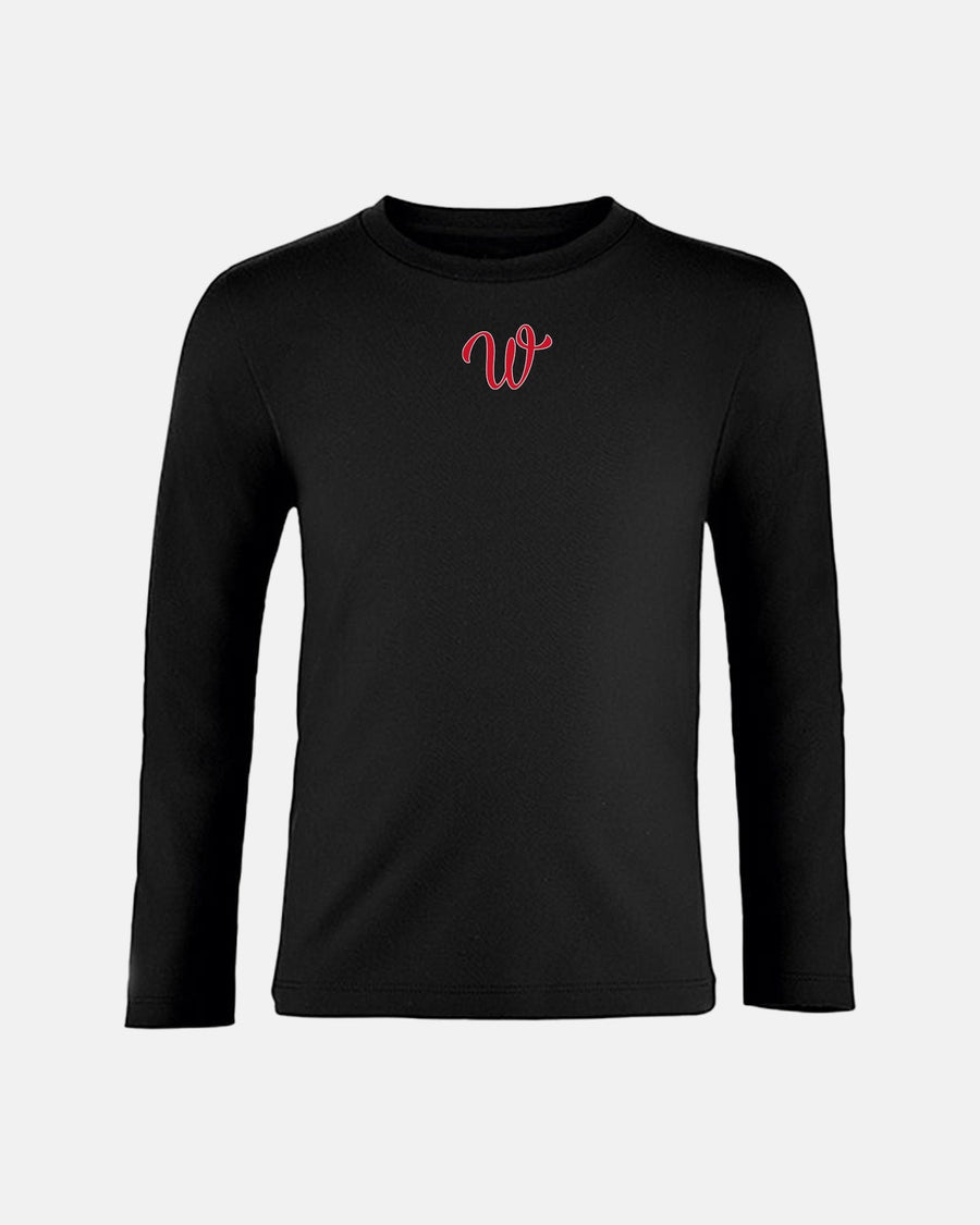 Diamond Pride Kids Longsleeve Shirt "Wolfsburg Blackbirds", W, schwarz-DIAMOND PRIDE