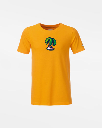 Diamond Pride Kids Premium Light T-Shirt "Munich Caribes", Palme, gelb-DIAMOND PRIDE