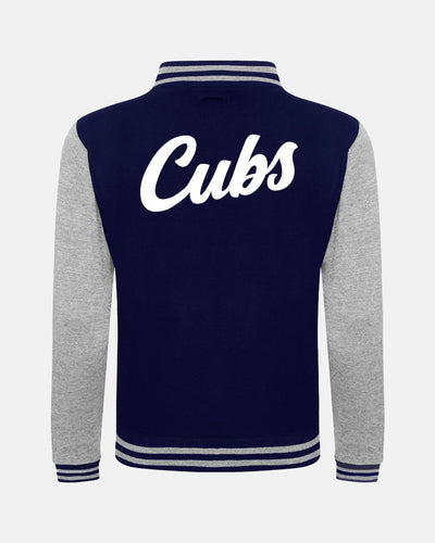 Diamond Pride Kids Varsity College Jacke "Mühldorf Cubs", MC & Cubs, navy blau-heather grau-DIAMOND PRIDE