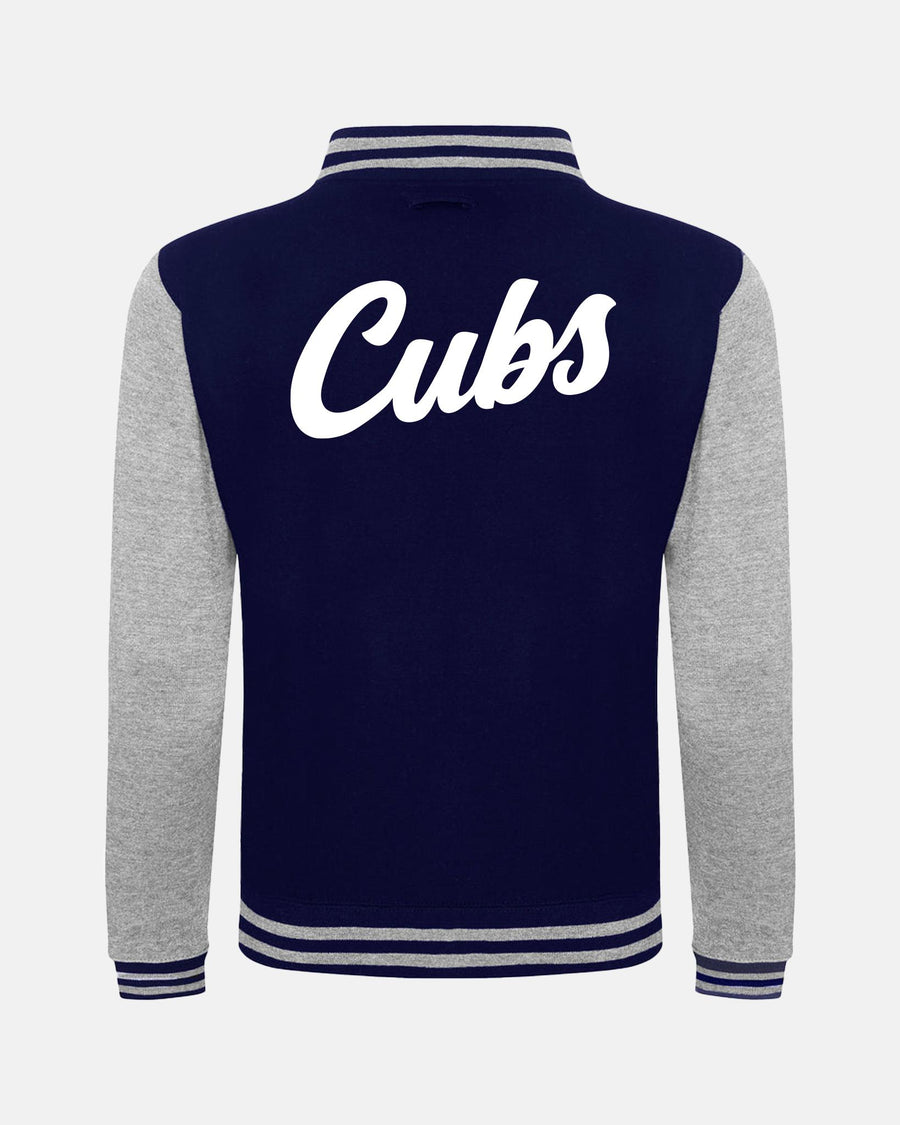 Diamond Pride Kids Varsity College Jacke "Mühldorf Cubs", MC & Cubs, navy blau-heather grau-DIAMOND PRIDE
