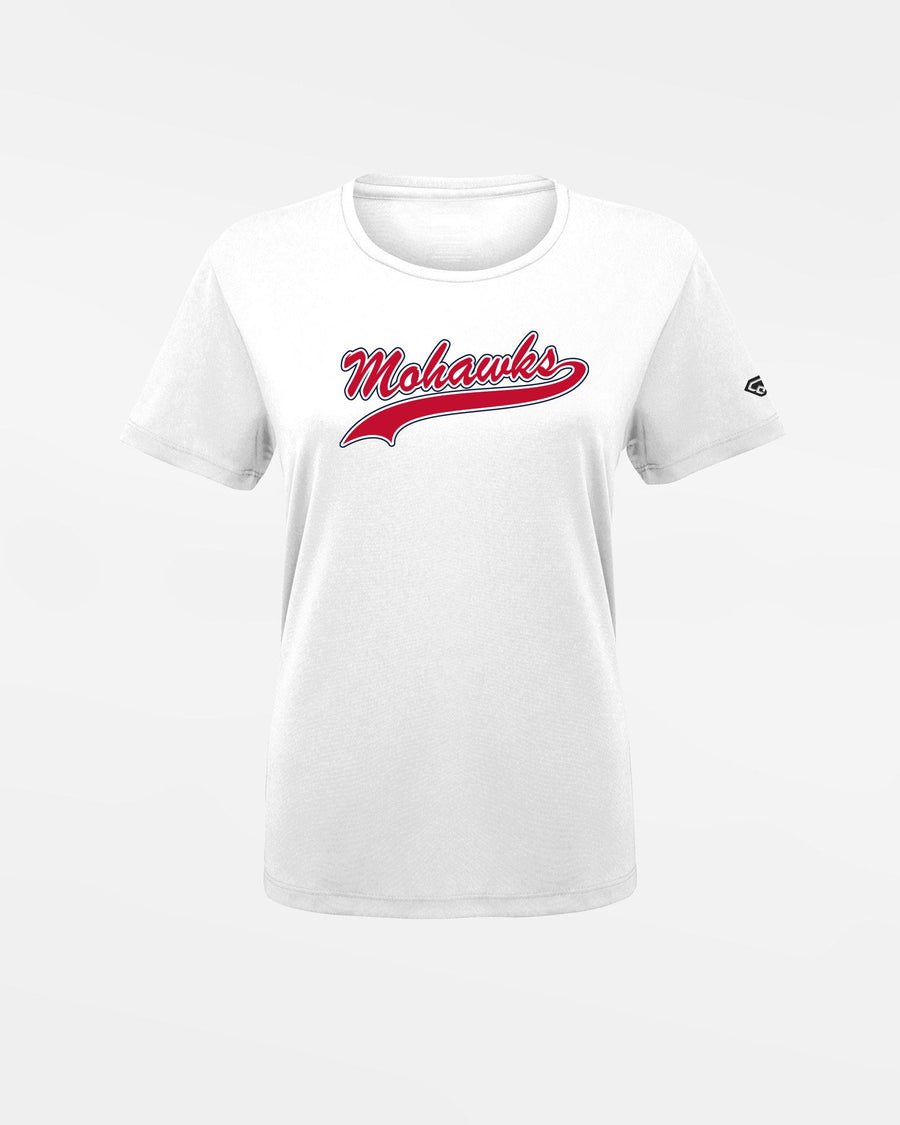Diamond Pride Ladies Basic Functional T-Shirt "Nagold Mohawks", Script, weiss-DIAMOND PRIDE