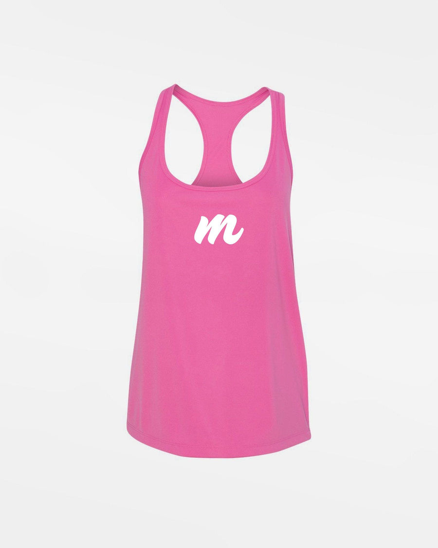 Diamond Pride Ladies Light-Performance Racerback Tank "Bonn Magentics", M, pink-DIAMOND PRIDE