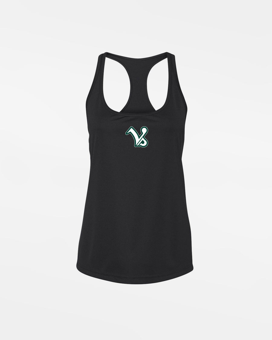 Diamond Pride Ladies Light-Performance Racerback Tank "Kufstein Vikings", VS, schwarz-DIAMOND PRIDE