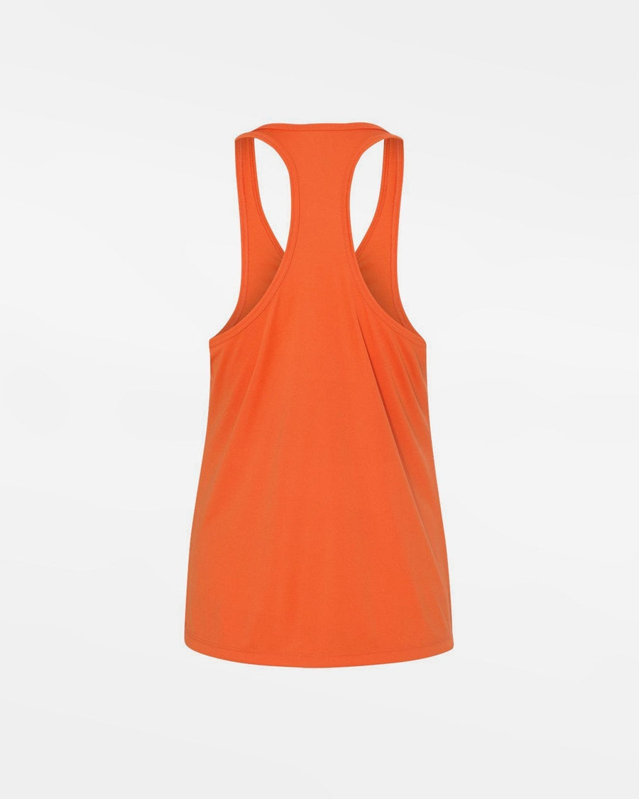 Diamond Pride Ladies Light-Performance Racerback Tank "Laufer Wölfe", W, orange-DIAMOND PRIDE