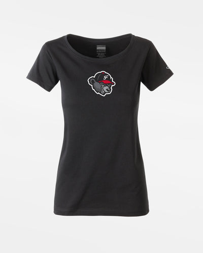 Diamond Pride Ladies Premium Light T-Shirt "Freising Grizzlies", Bear, schwarz-DIAMOND PRIDE