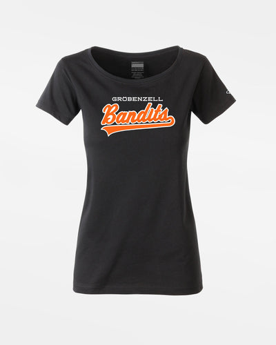 Diamond Pride Ladies Premium Light T-Shirt "Gröbenzell Bandits", City, schwarz-DIAMOND PRIDE