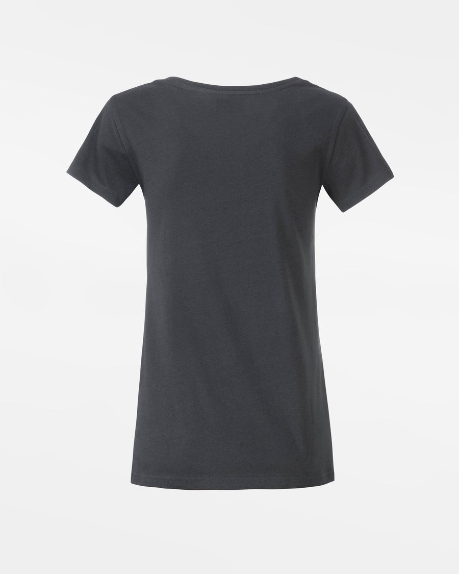 Diamond Pride Ladies Premium Light T-Shirt "Herrenberg Wanderers", Script, dunkelgrau-DIAMOND PRIDE