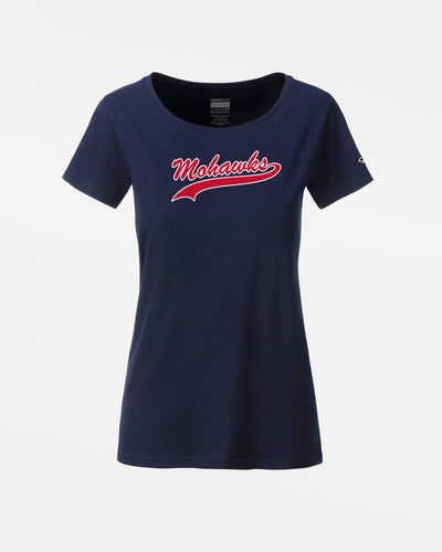 Diamond Pride Ladies Premium Light T-Shirt "Nagold Mohawks", Script, navy blau-DIAMOND PRIDE