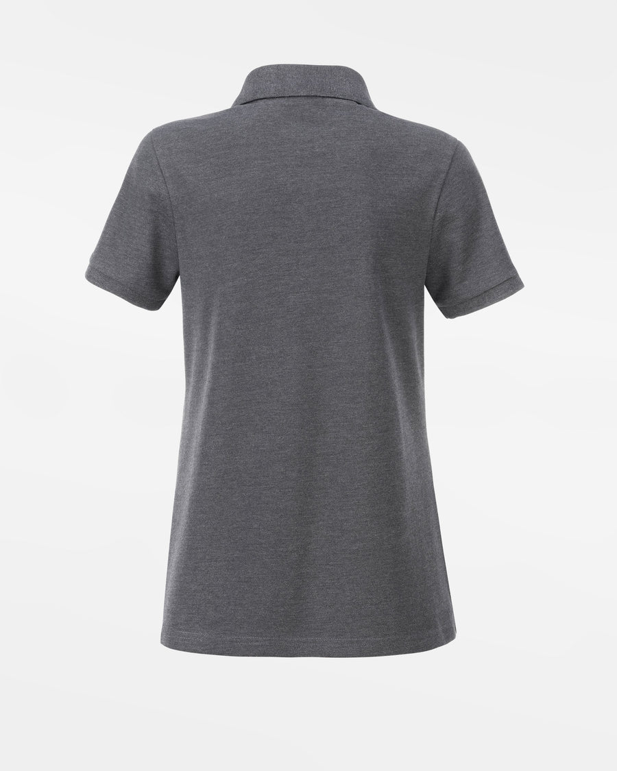 Diamond Pride Ladies Premium Polo-Shirt "Bonn Capitals", BC, heather dunkelgrau-DIAMOND PRIDE