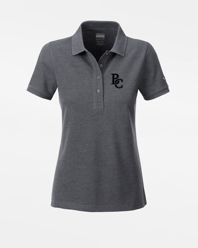 Diamond Pride Ladies Premium Polo-Shirt "Bonn Capitals", BC, heather dunkelgrau-DIAMOND PRIDE