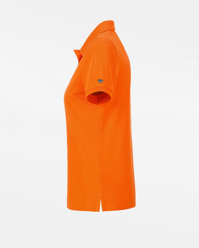 Diamond Pride Ladies Premium Polo-Shirt "Gröbenzell Bandits", G, orange-DIAMOND PRIDE