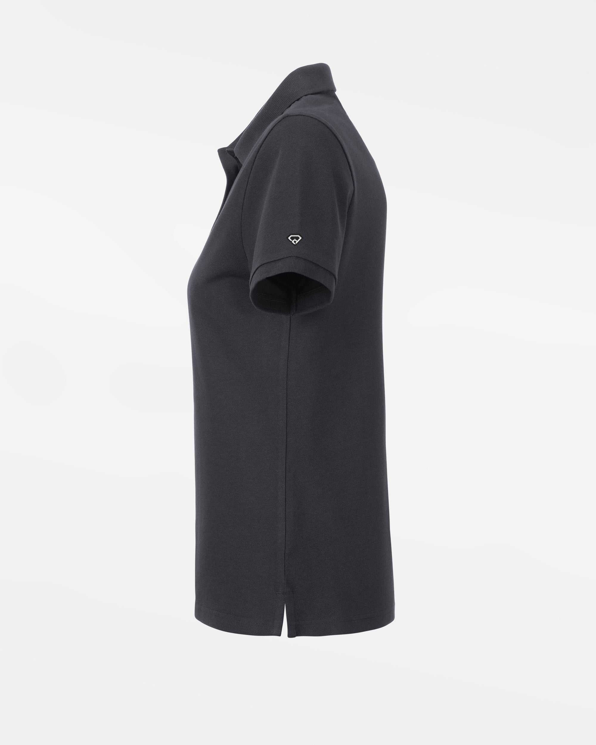 Diamond Pride Ladies Premium Polo-Shirt "Wolfsburg Blackbirds", W, dunkelgrau-DIAMOND PRIDE