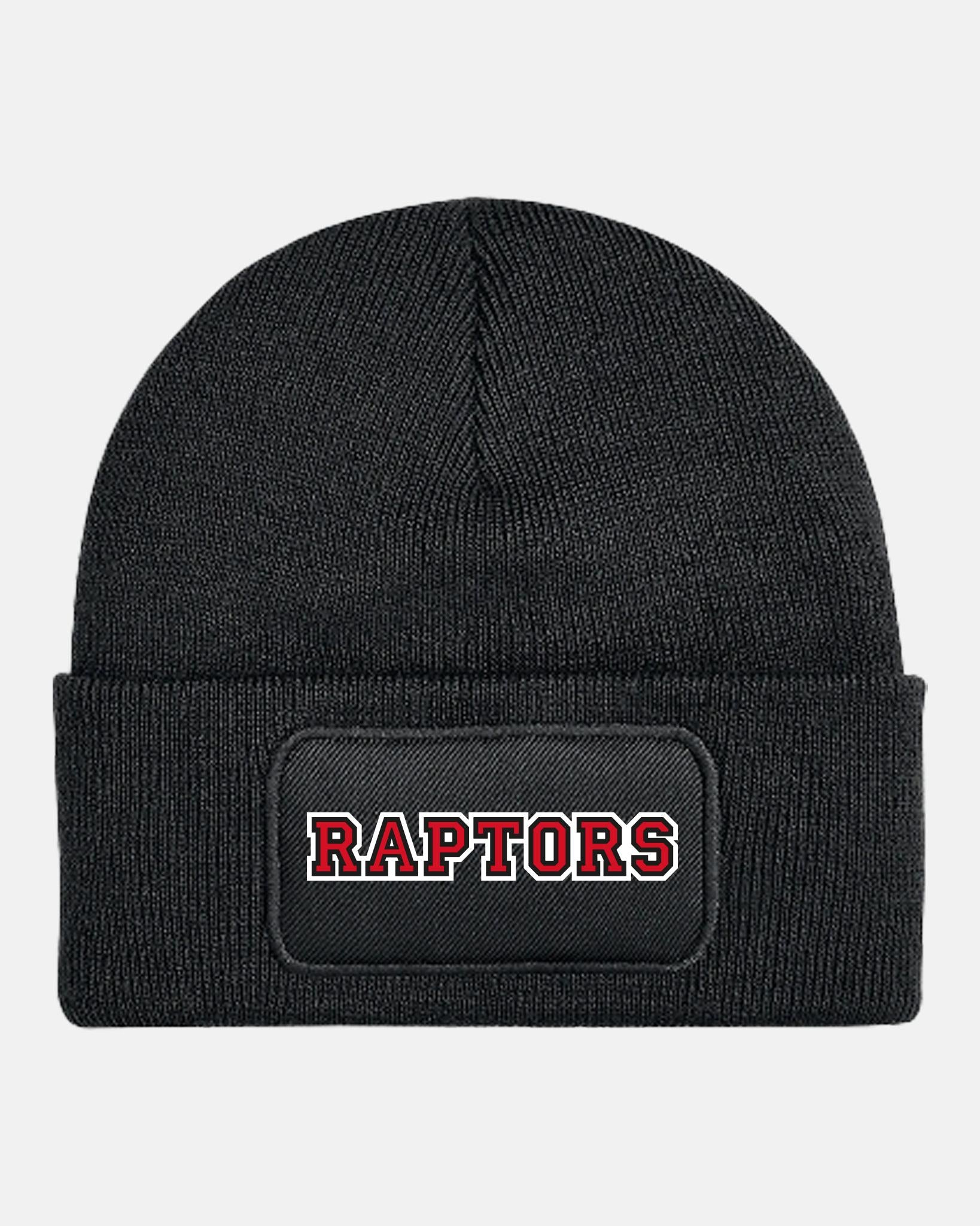 Diamond Pride Patch Beanie "Altdorf Raptors", Script, schwarz