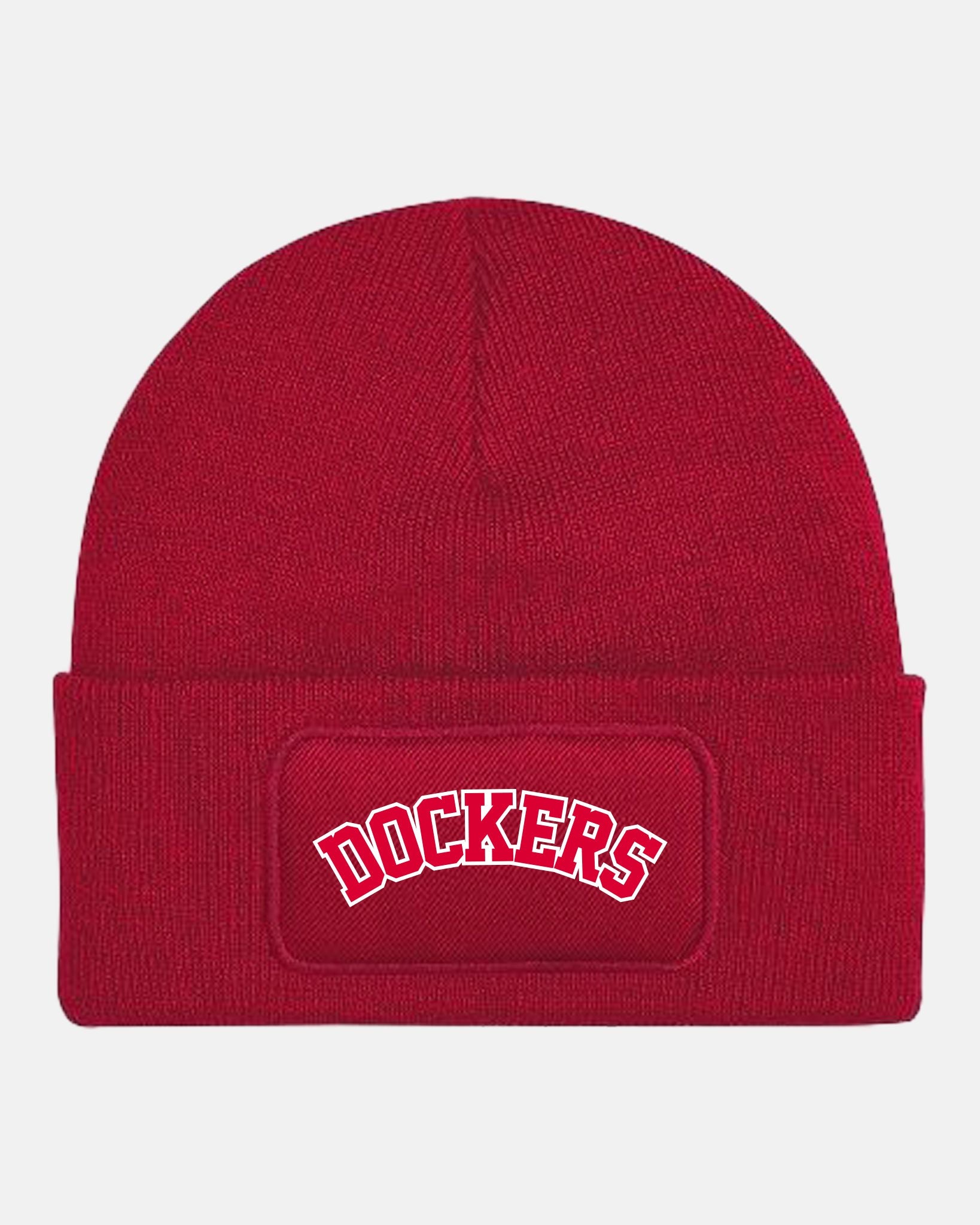 Diamond Pride Patch Beanie "Bremen Dockers", Dockers, rot
