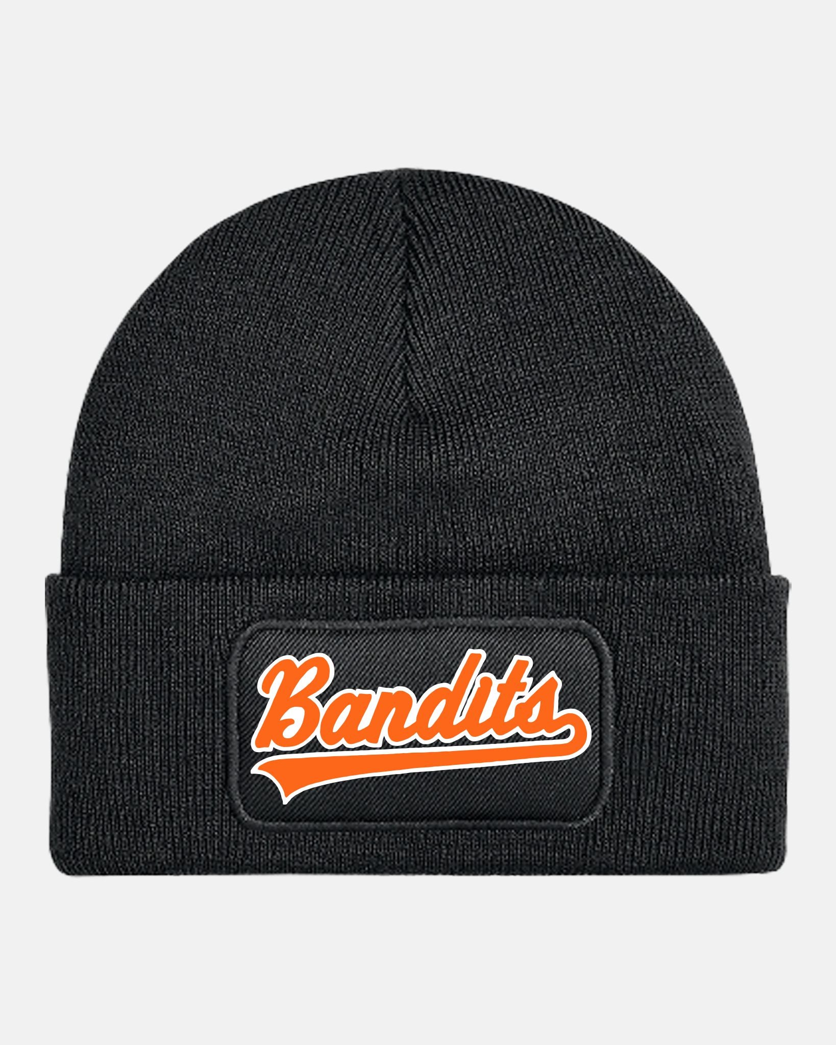 Diamond Pride Patch Beanie "Gröbenzell Bandits", Script, schwarz