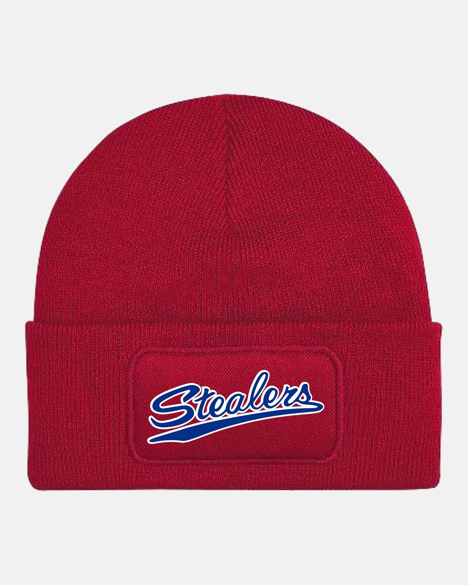 Diamond Pride Patch Beanie "Hamburg Stealers", Script, rot