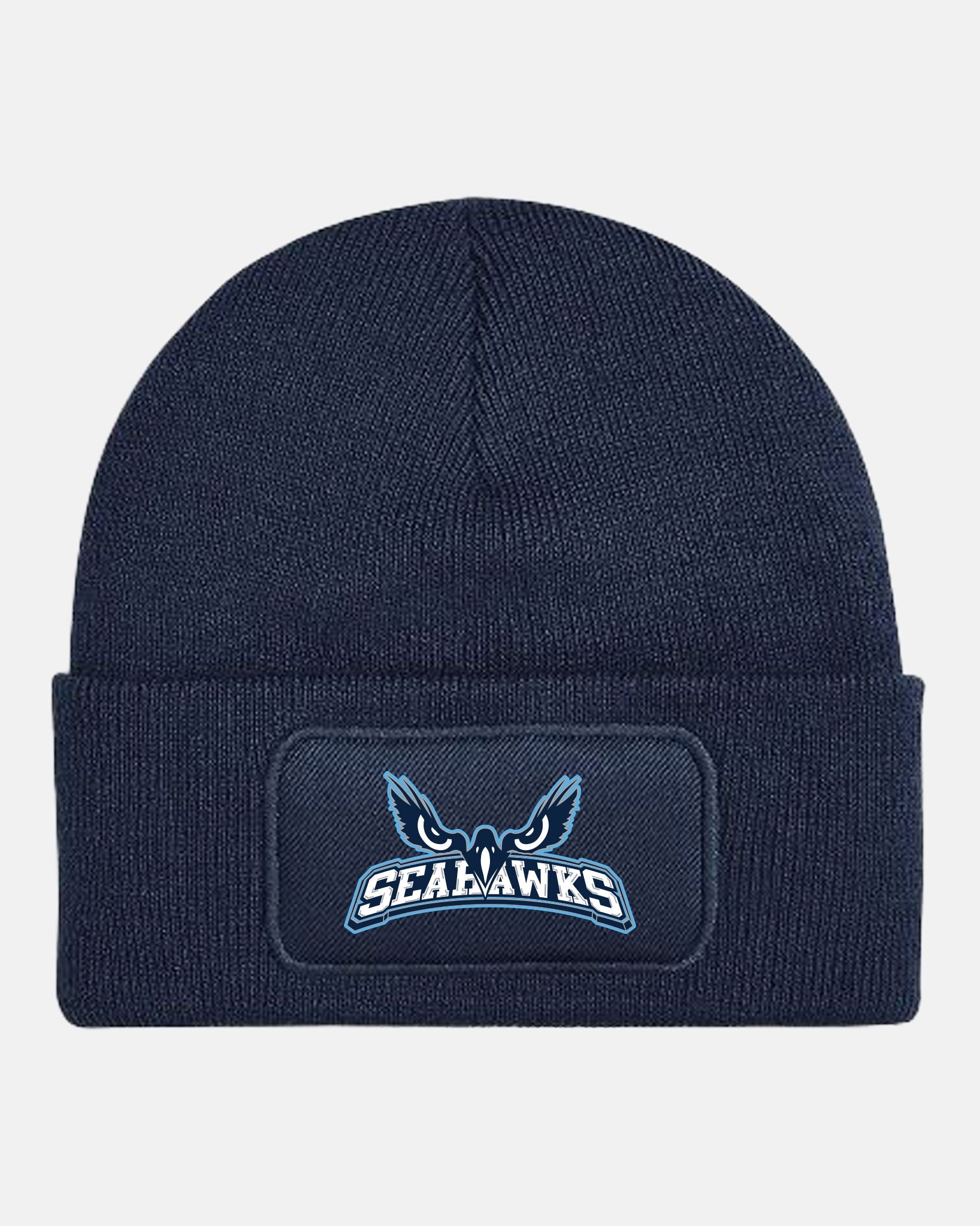 Diamond Pride Patch Beanie "Kiel Seahawks", Eyes & Script, navy blau