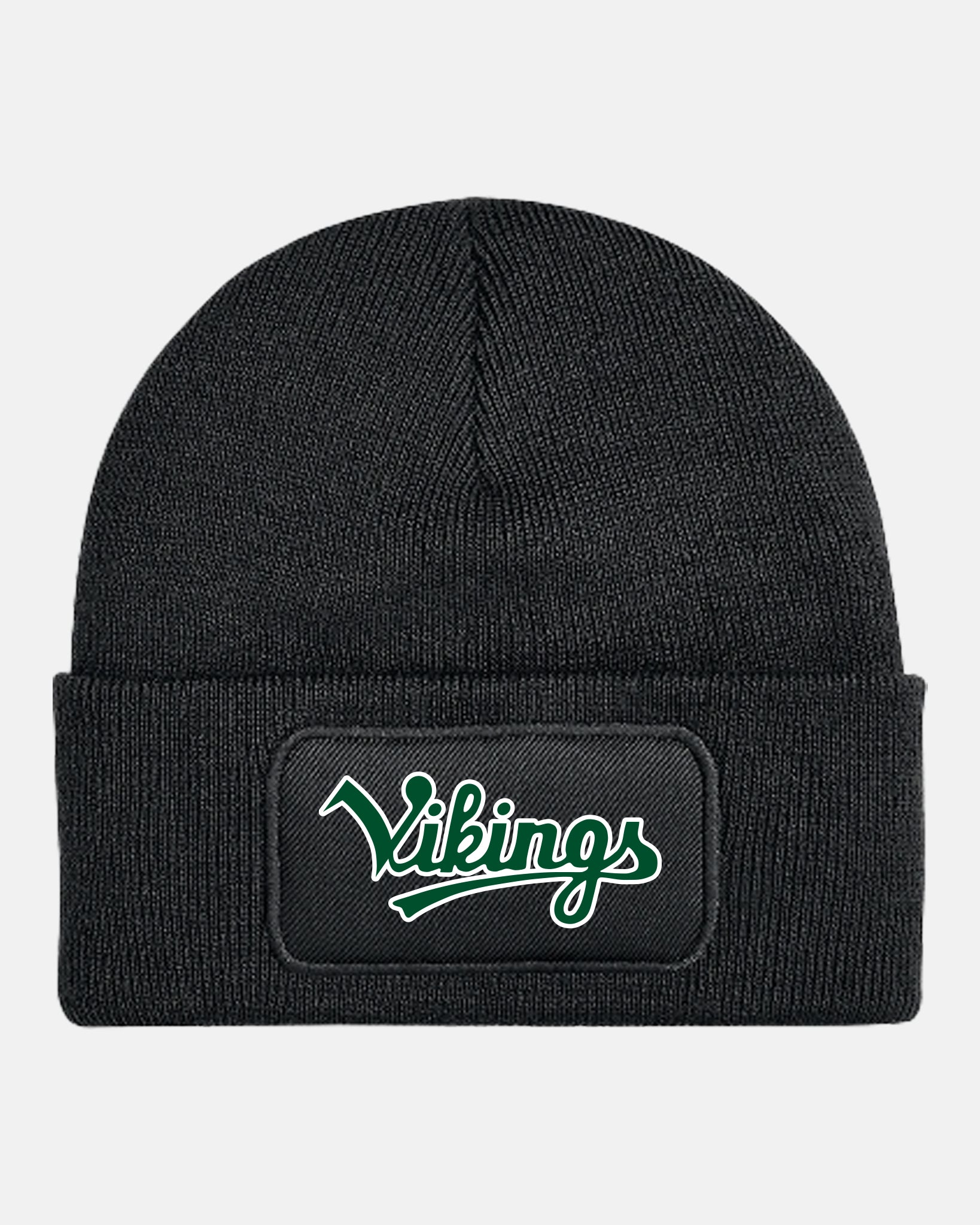Diamond Pride Patch Beanie „Kufstein Vikings“, Script, schwarz