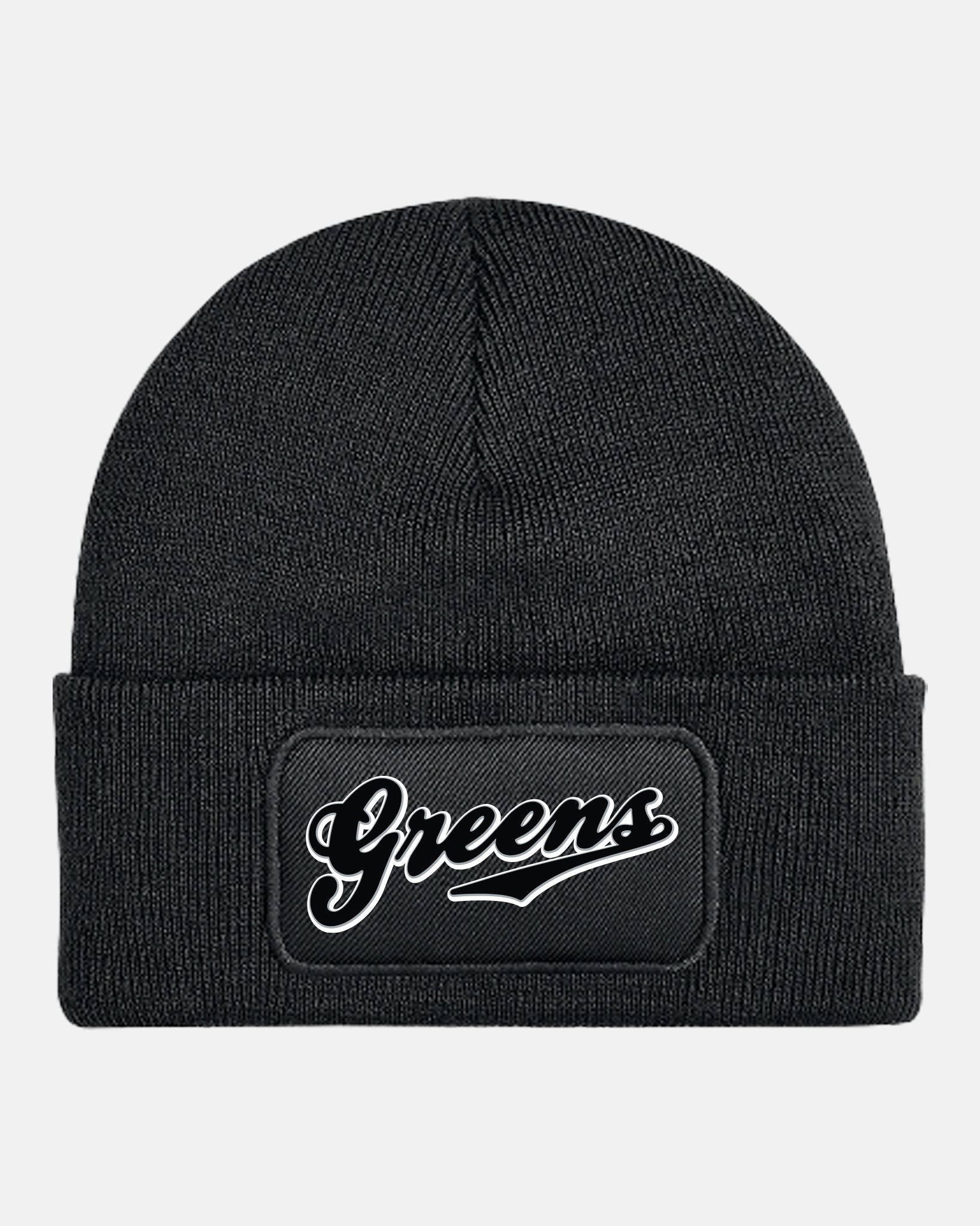 Diamond Pride Patch Beanie "Niederlamitz Greens", Greens, schwarz
