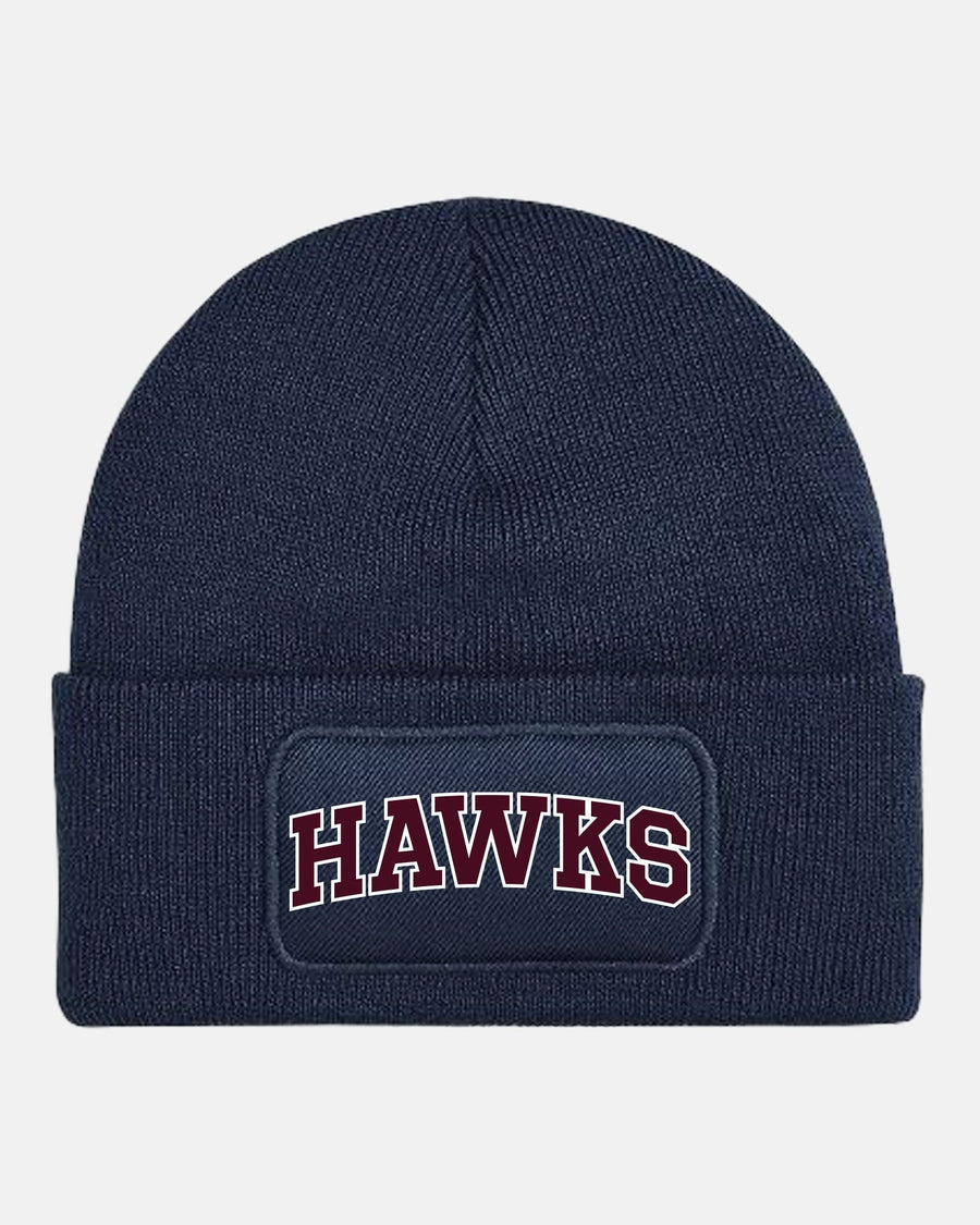 Diamond Pride Patch Beanie "Tübingen Hawks", Script, navy blau