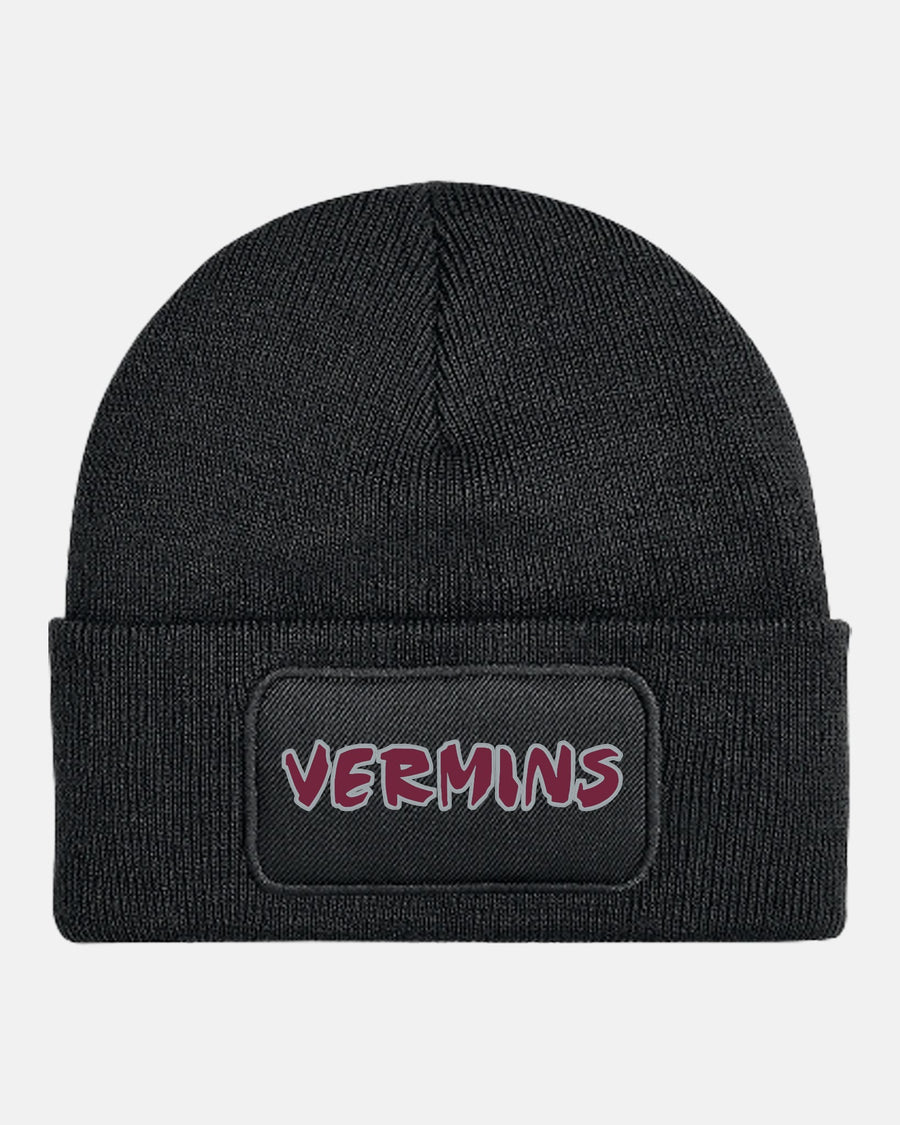 Diamond Pride Patch Beanie "Wesseling Vermins", Vermins, schwarz