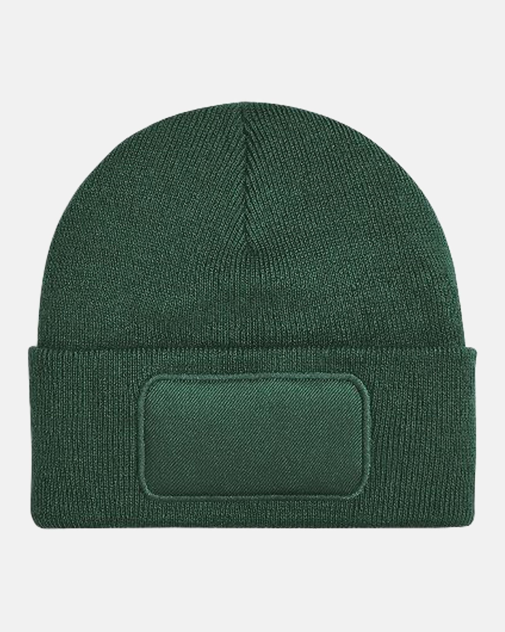Diamond Pride Patch Beanie, dunkelgrün