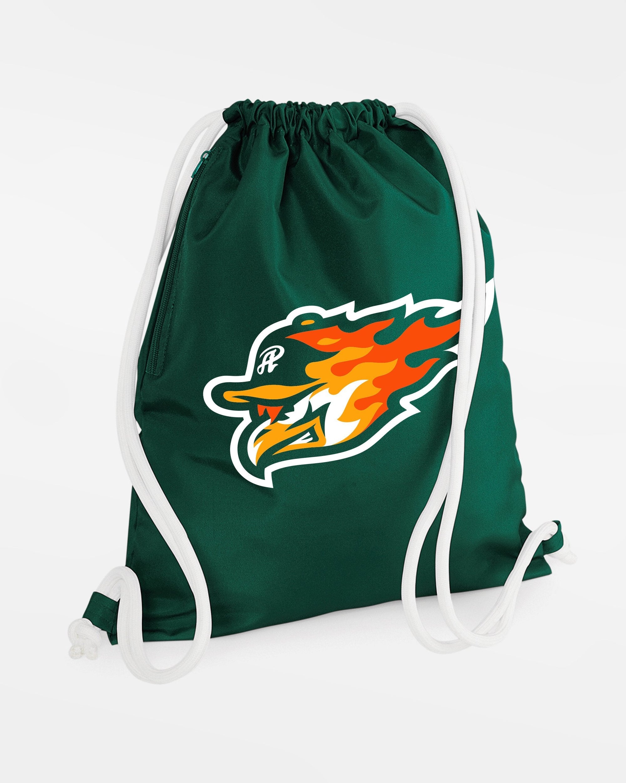 Diamond Pride Performance GymBag "Attnang Athletics", Head, dunkelgrün - weiss-DIAMOND PRIDE