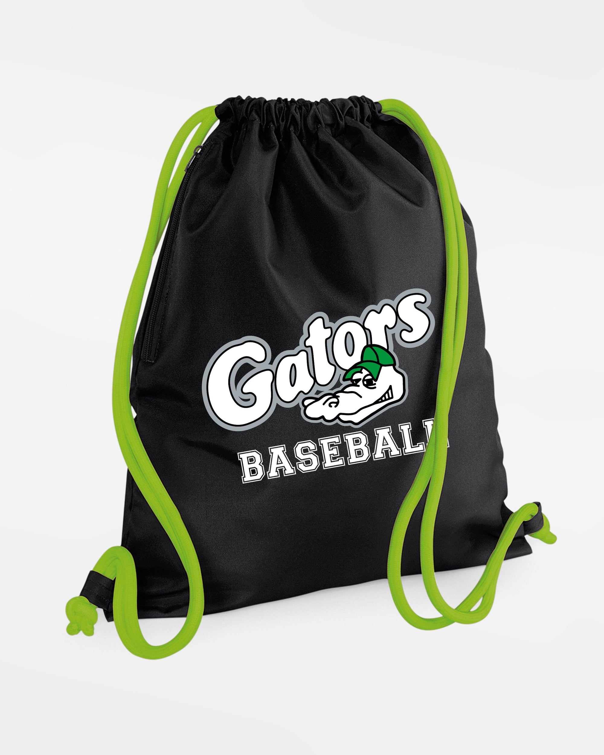 Diamond Pride Performance GymBag "Augsburg Gators", Baseball, schwarz - apfel grün- SONDERPREIS-DIAMOND PRIDE
